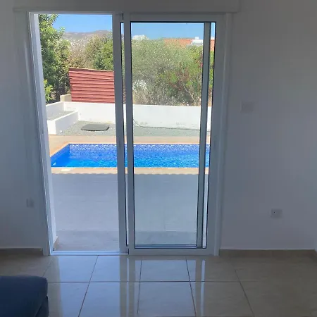 Modern 3 Bedroom Villa With Sea And Pool Views North Off The Paphos Coast *