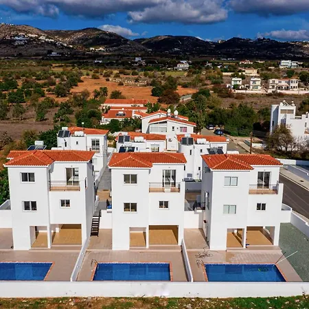 Modern 3 Bedroom Villa With Sea And Pool Views North Off The Paphos Coast Villa Paphos
